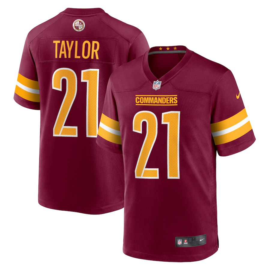 Men's - Nike Sean Taylor Burgundy Washington Commanders Retired Player Game Jersey Men's - Nike Sean Taylor Burgundy Washington Commanders Retired Player Game Jersey