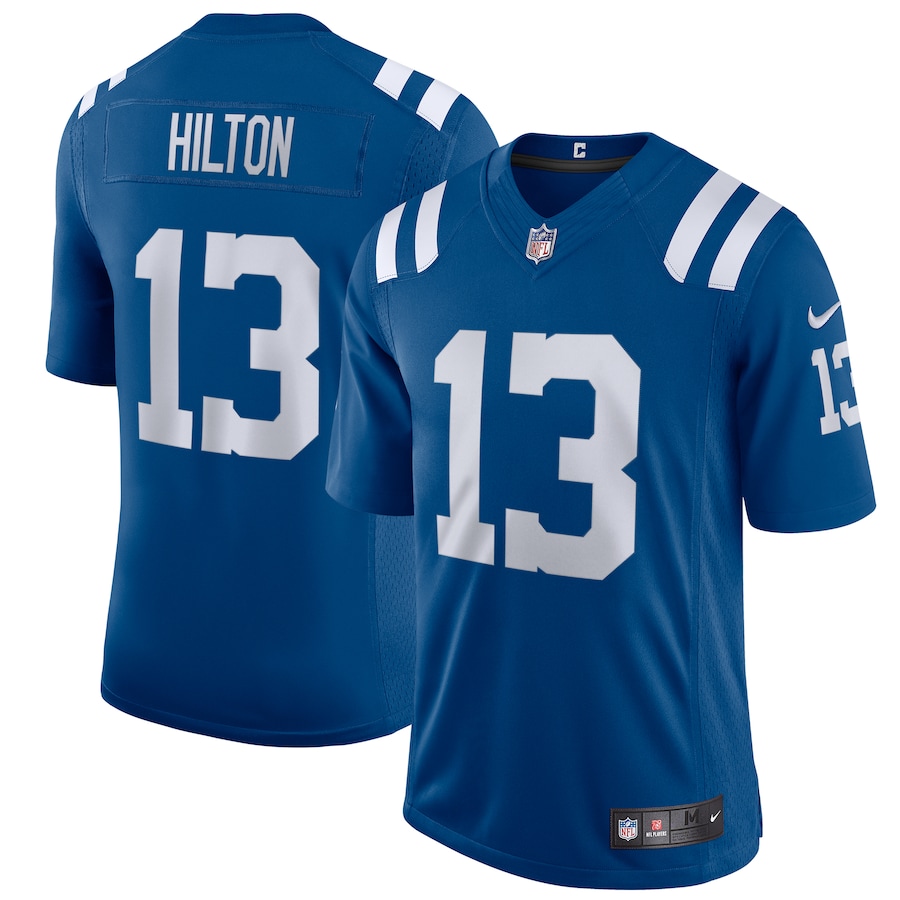 Men's - Nike T.Y. Hilton Royal Indianapolis Colts Vapor Limited Jersey