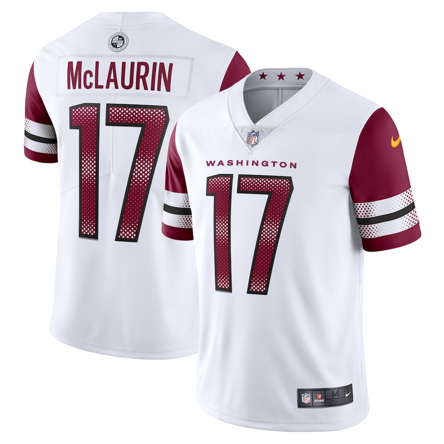 Men's - Nike Terry McLaurin White Washington Commanders Vapor Limited Jersey