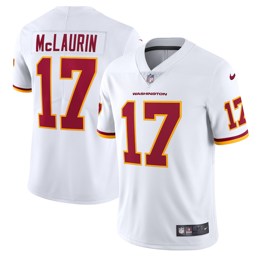 Men's - Nike Terry McLaurin White Washington Football Team Vapor Limited Jersey