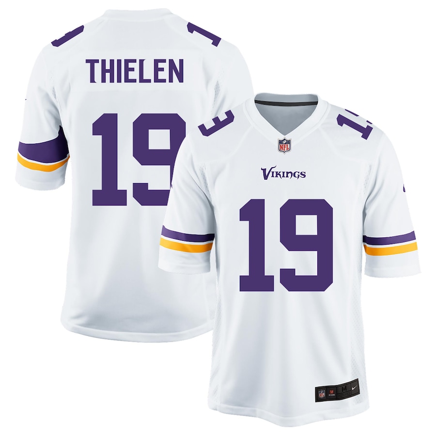 Youth - Minnesota Vikings Road Game Adam Thielen Jersey Youth - Minnesota Vikings Road Game Adam Thielen Jersey