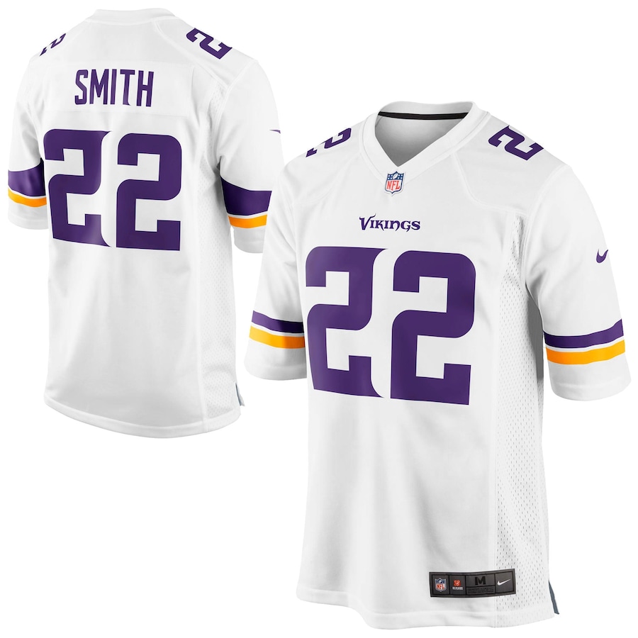 Youth - Minnesota Vikings Road Game Harrison Smith Jersey