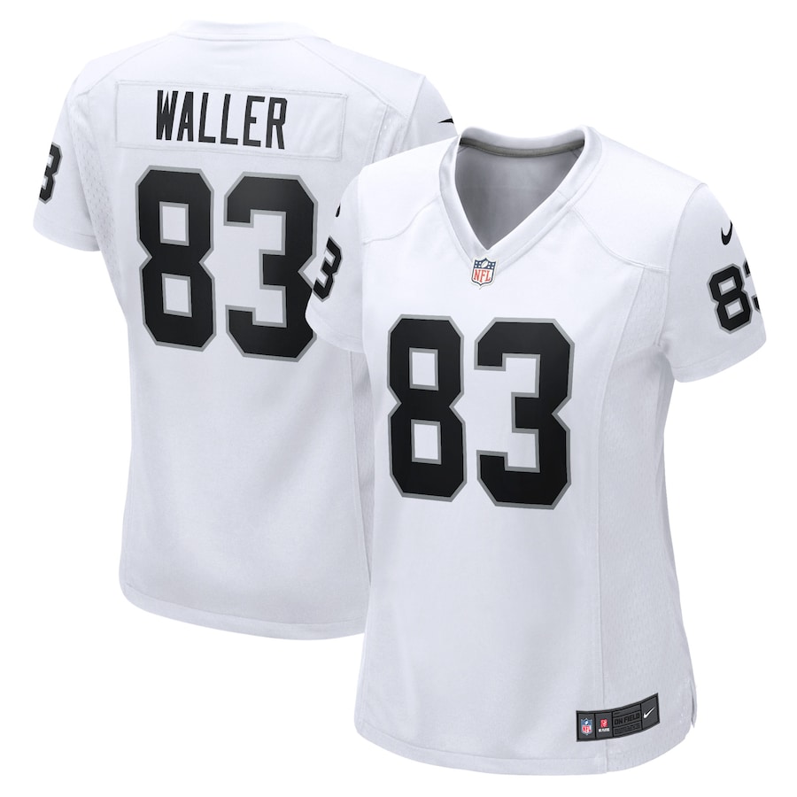Women's - NUT RAID WHITE 83 DARREN WAL NIKE GAME JERLADGME Jersey
