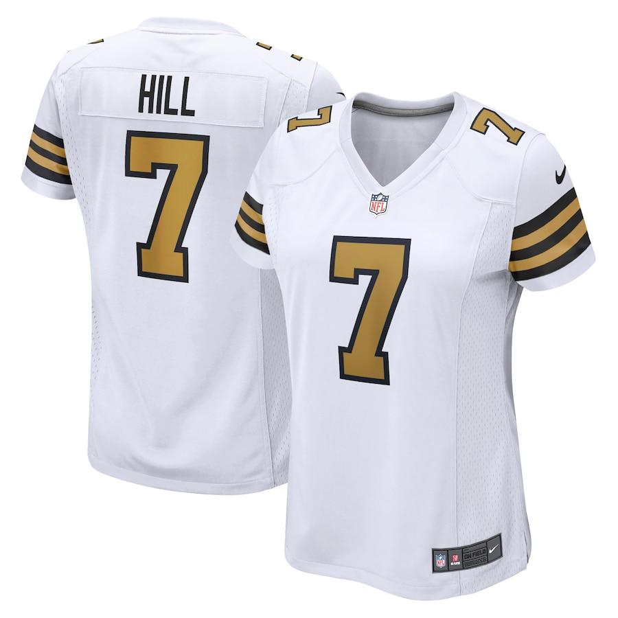 Women's - NUT SAINT WHITE ALT2 7 TAYSOM HIL NIKE GAME JERLADGME Jersey