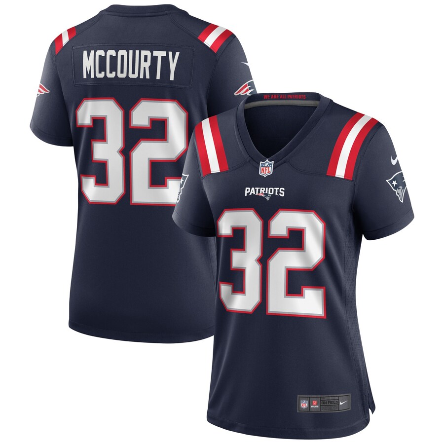 Women's - New England Patriots Nike Home Game Team Colour Navy - Devin McCourty Jersey