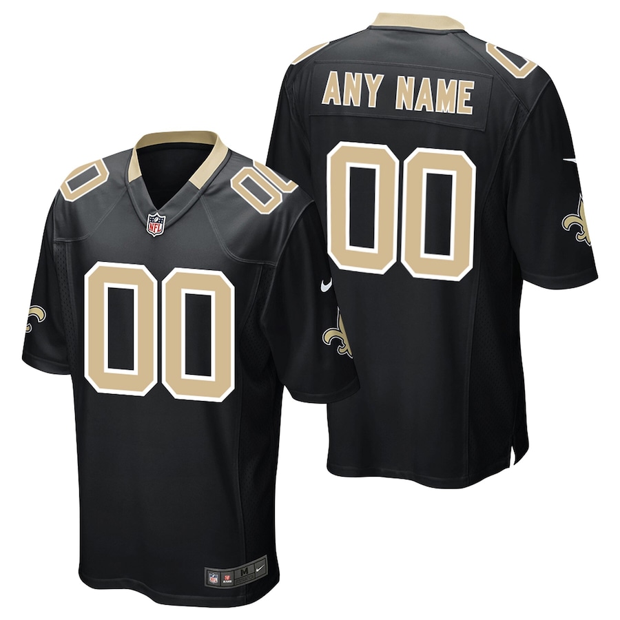 Youth - New Orleans Saints Home Game Custom Jersey