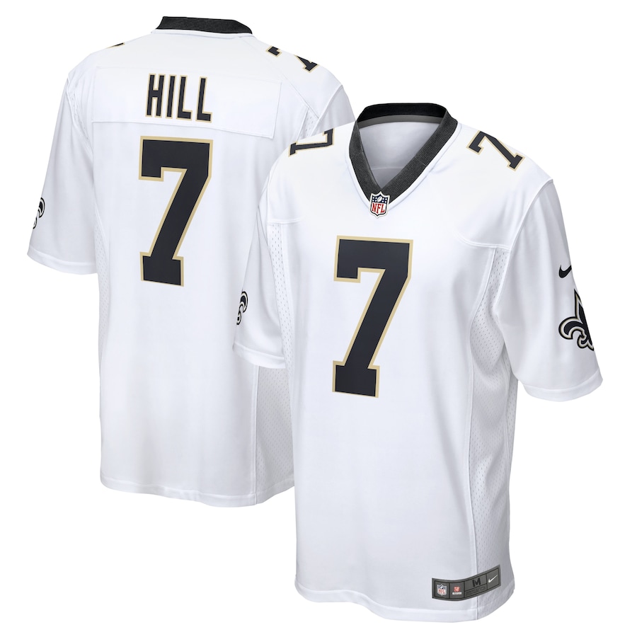 Youth - New Orleans Saints Nike Game Road White - Taysom Hill Jersey Youth - New Orleans Saints Nike Game Road White - Taysom Hill Jersey