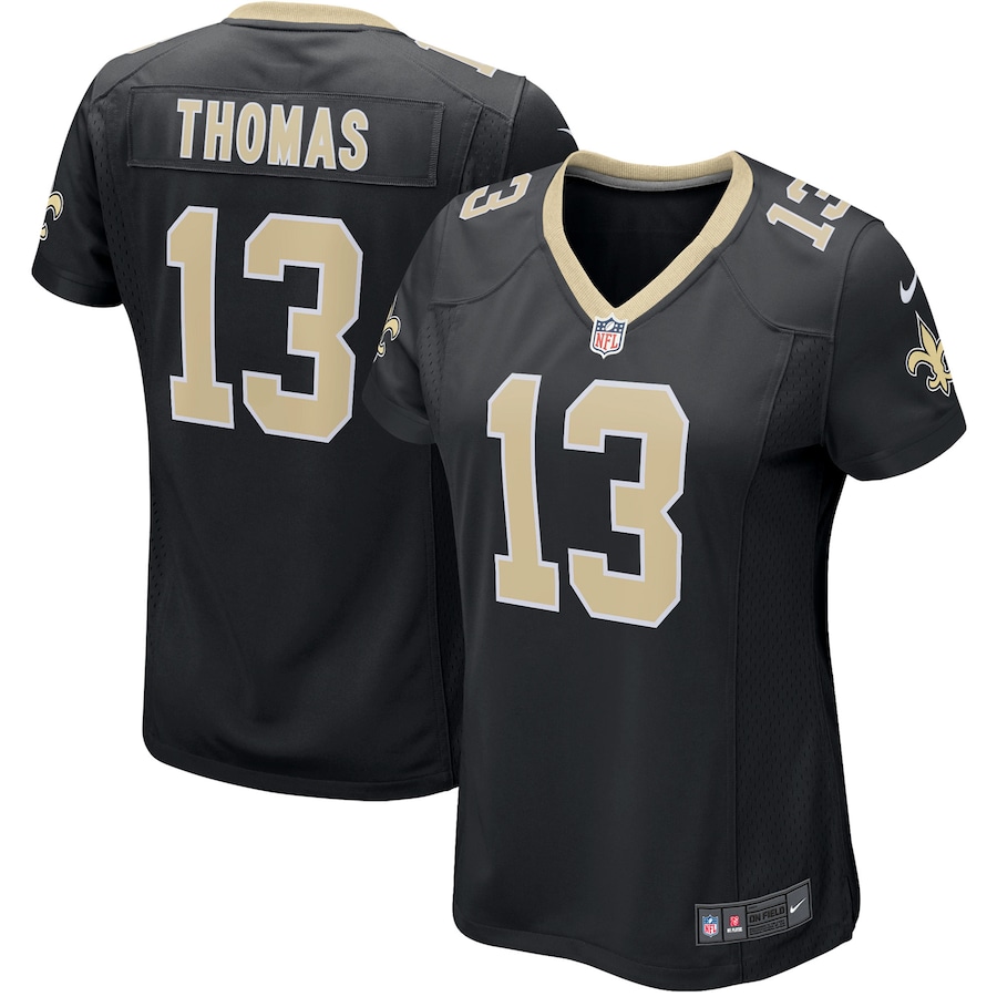 Women's - New Orleans Saints Nike Home Team Colour Black - Michael Thomas Jersey