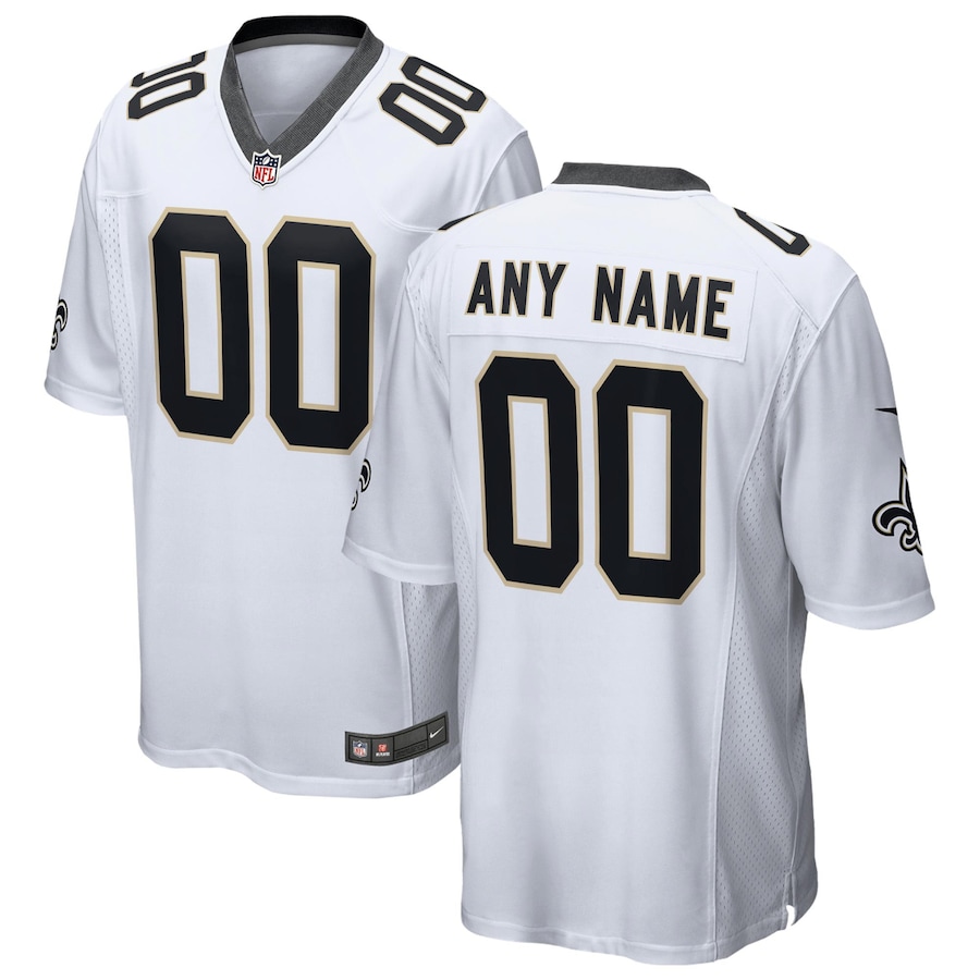 Youth - New Orleans Saints Road Game Custom Jersey