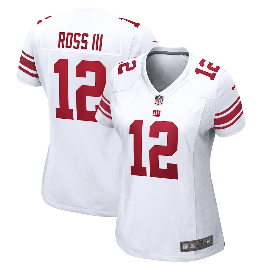 Women's - New York Giants Nike Game Road White - John Ross III Jersey Women's - New York Giants Nike Game Road White - John Ross III Jersey