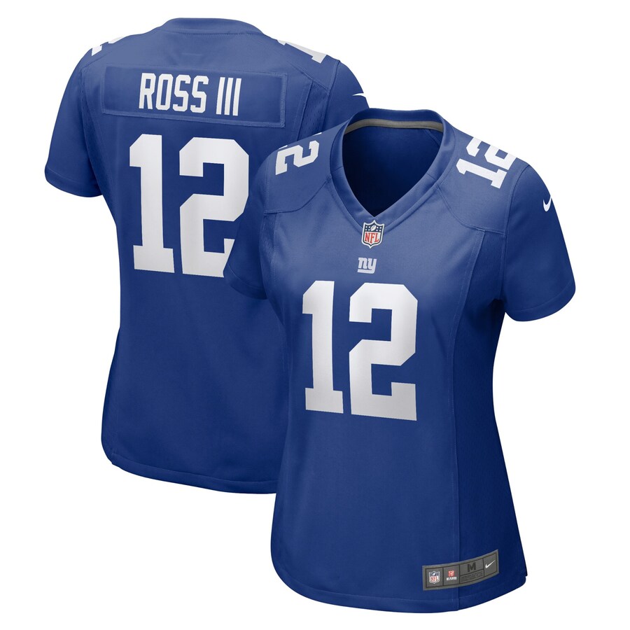 Women's - New York Giants Nike Home Game Royal - John Ross III Jersey Women's - New York Giants Nike Home Game Royal - John Ross III Jersey