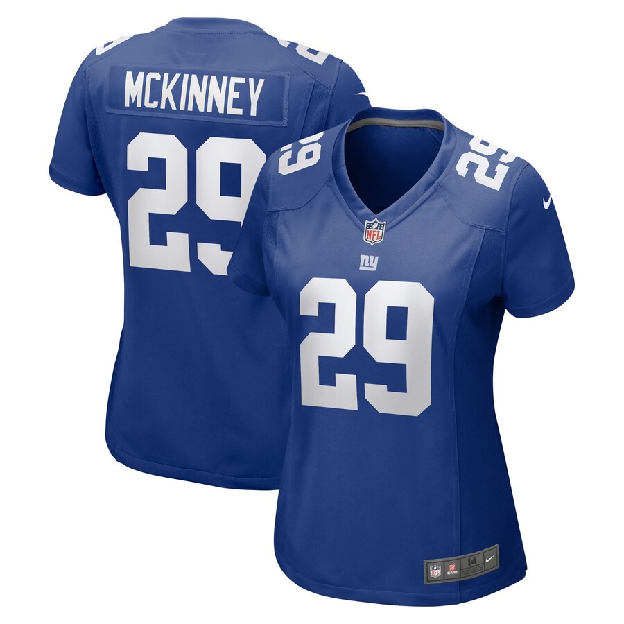 Women's - New York Giants Nike Home Game Royal - Xavier McKinney Jersey Women's - New York Giants Nike Home Game Royal - Xavier McKinney Jersey