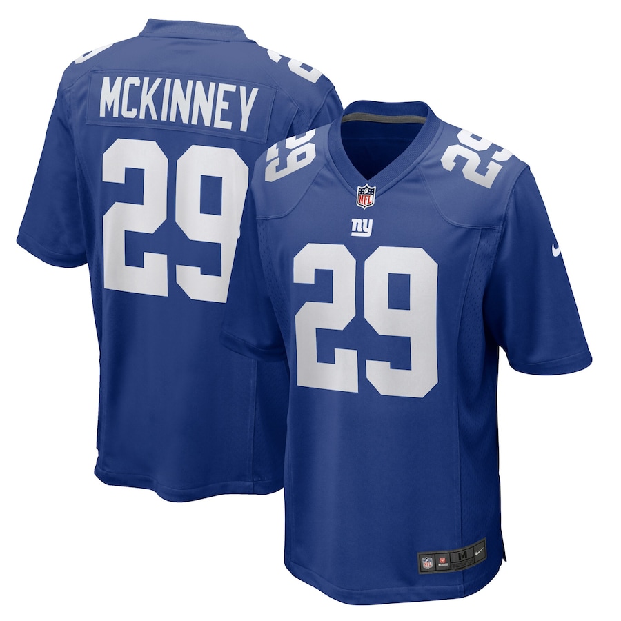 Youth - New York Giants Nike Home Game Royal - Xavier McKinney Jersey