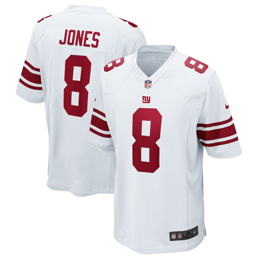 Youth - New York Giants Road Game Daniel Jones Jersey