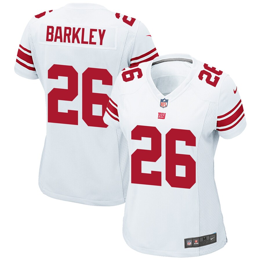 Women's - New York Giants Road Game Saquon Barkley Jersey Women's - New York Giants Road Game Saquon Barkley Jersey