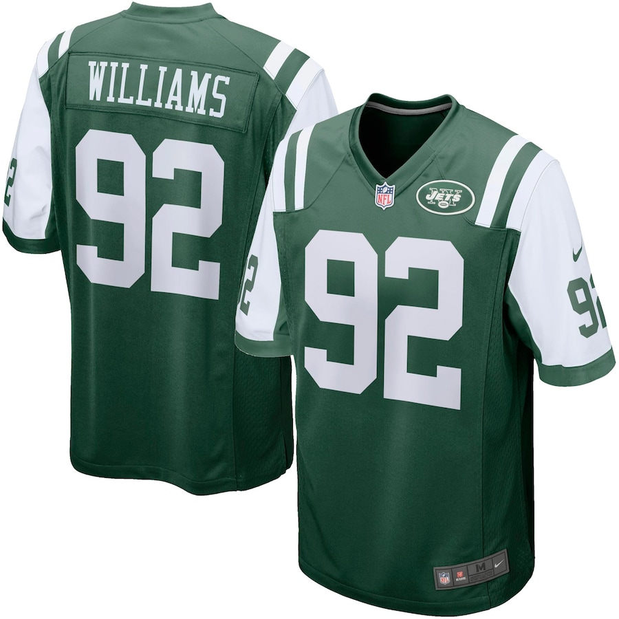 Youth - New York Jets Home Game Leonard Williams Jersey