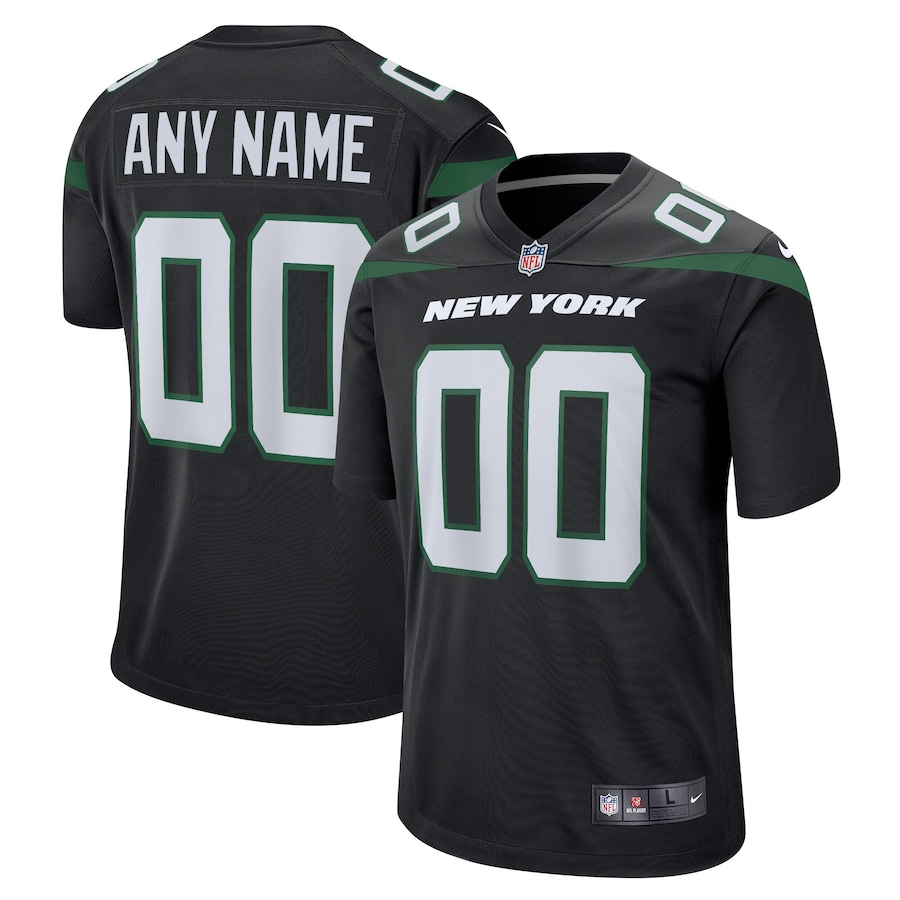 Men's - New York Jets Nike Game Alternate Custom Jersey Men's - New York Jets Nike Game Alternate Custom Jersey