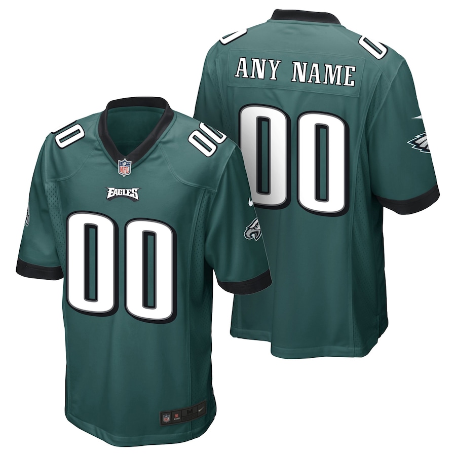 Men's - Philadelphia Eagles Nike Game Sport Teal - Custom Jersey Men's - Philadelphia Eagles Nike Game Sport Teal - Custom Jersey