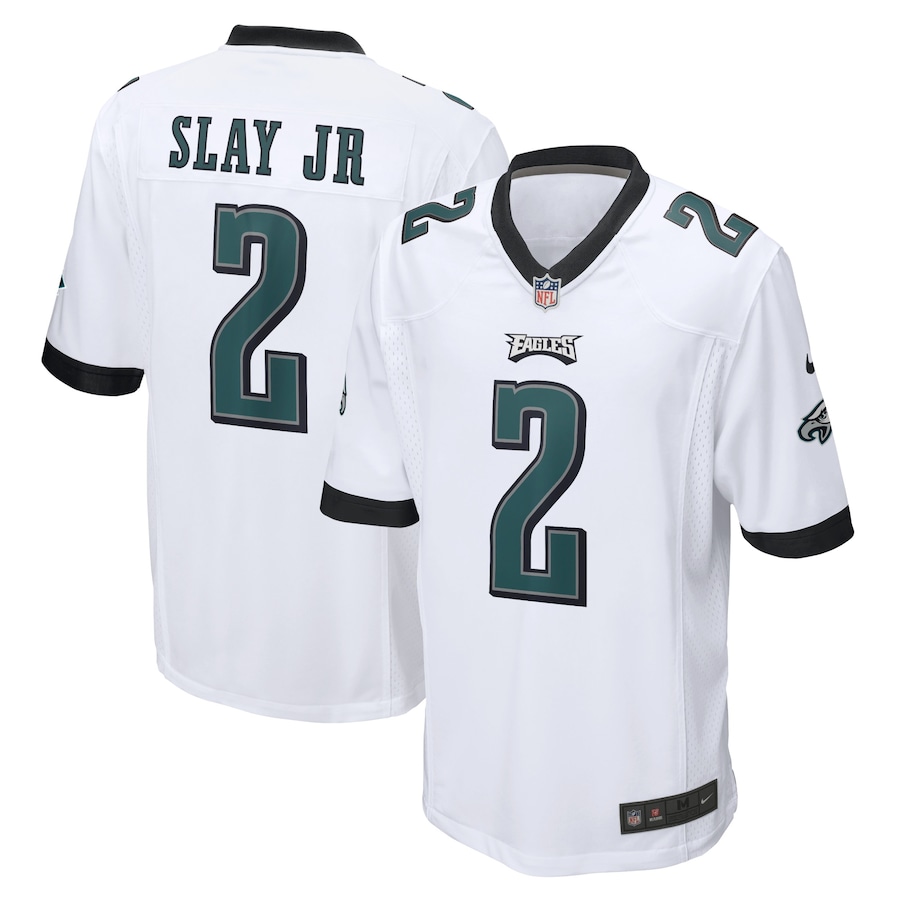 Men's - Philadelphia Eagles Nike Game Road White - Darius Slay Jr. Jersey