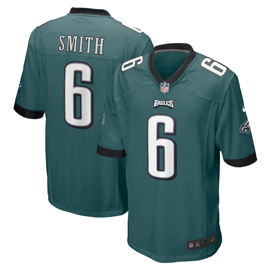 Men's - Philadelphia Eagles Nike Home Game Midnight Green - DeVonta Smith Jersey Men's - Philadelphia Eagles Nike Home Game Midnight Green - DeVonta Smith Jersey