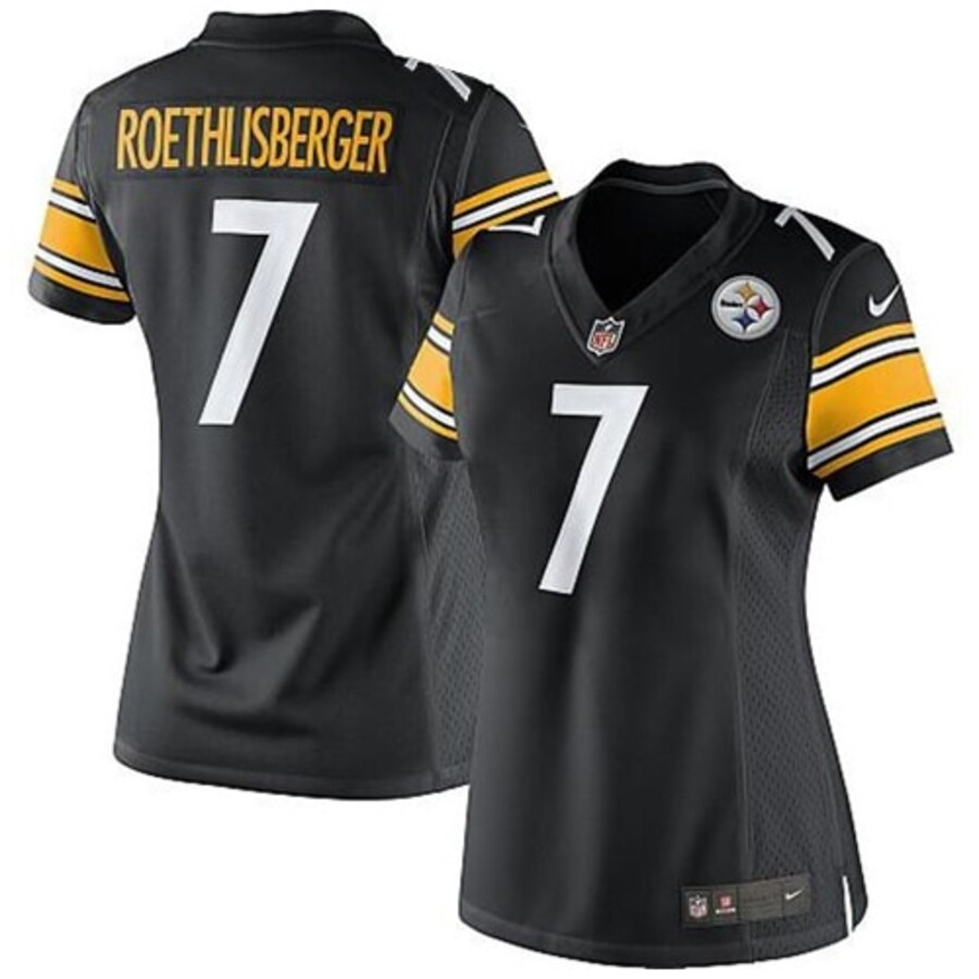 Women's - Pittsburgh Steelers Home Game Ben Roethlisberger Jersey Women's - Pittsburgh Steelers Home Game Ben Roethlisberger Jersey