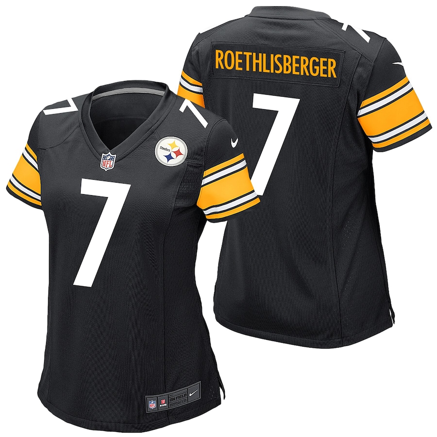 Women's - Pittsburgh Steelers Home Game Ben Roethlisberger Jersey Women's - Pittsburgh Steelers Home Game Ben Roethlisberger Jersey
