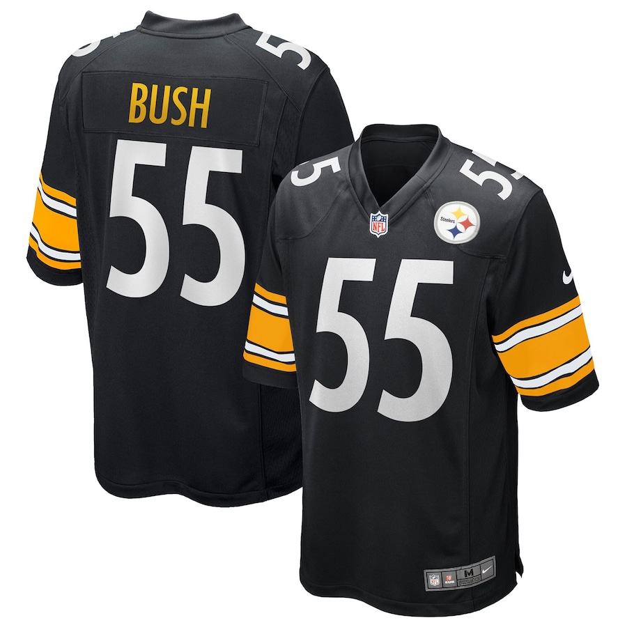 Youth - Pittsburgh Steelers Home Game Devin Bush Jersey Youth - Pittsburgh Steelers Home Game Devin Bush Jersey