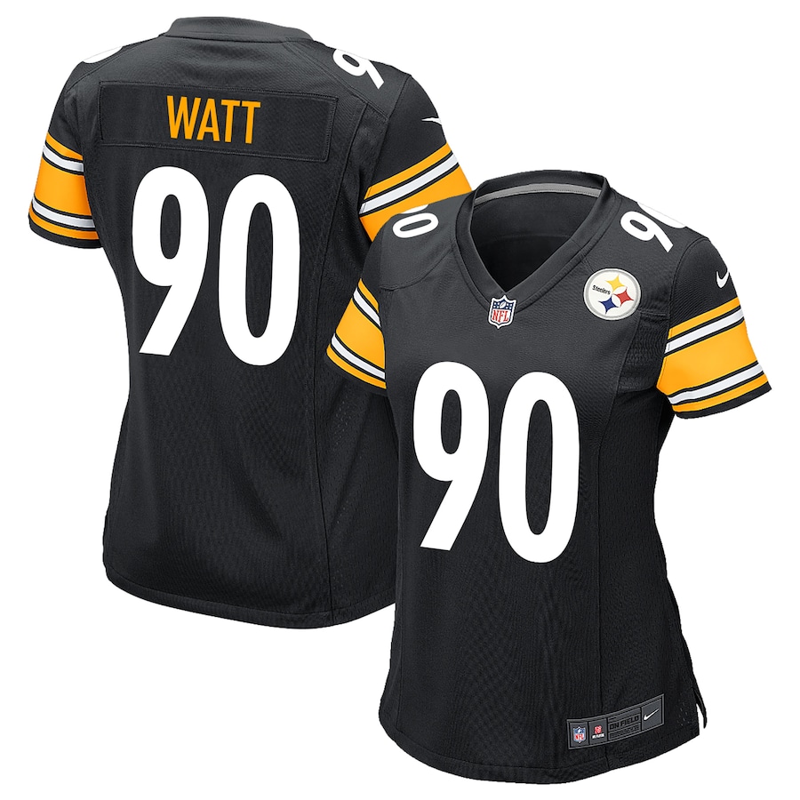 Women's - Pittsburgh Steelers Home Game T.J. Watt Jersey Women's - Pittsburgh Steelers Home Game T.J. Watt Jersey