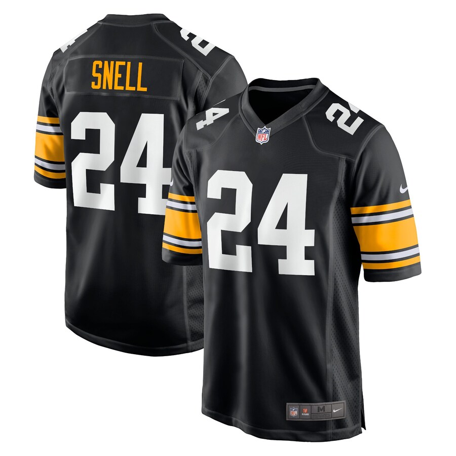 Men's - Pittsburgh Steelers Nike Game Alternate Black - Benny Snell Jr. Jersey Men's - Pittsburgh Steelers Nike Game Alternate Black - Benny Snell Jr. Jersey