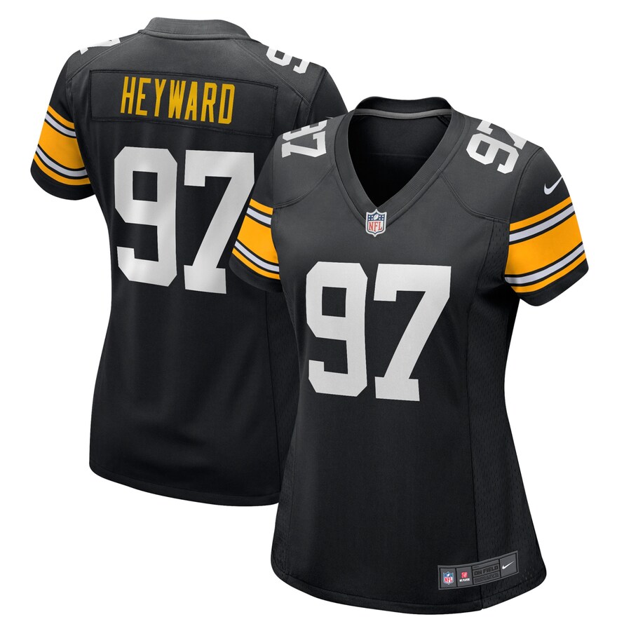 Women's - Pittsburgh Steelers Nike Game Alternate Black - Cameron Heyward Jersey