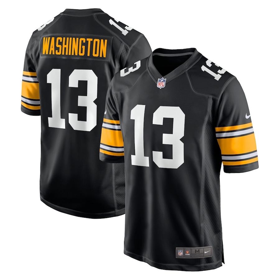 Youth - Pittsburgh Steelers Nike Game Alternate Black - James Washington Jersey
