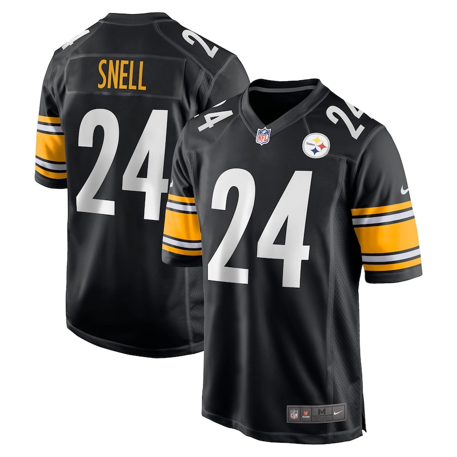 Men's - Pittsburgh Steelers Nike Game Black - Benny Snell Jr. Jersey Men's - Pittsburgh Steelers Nike Game Black - Benny Snell Jr. Jersey