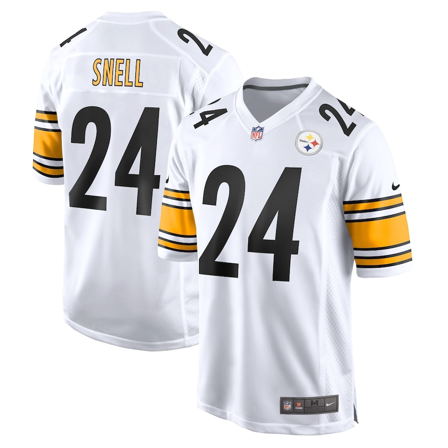 Men's - Pittsburgh Steelers Nike Game Road White - Benny Snell Jr. Jersey Men's - Pittsburgh Steelers Nike Game Road White - Benny Snell Jr. Jersey
