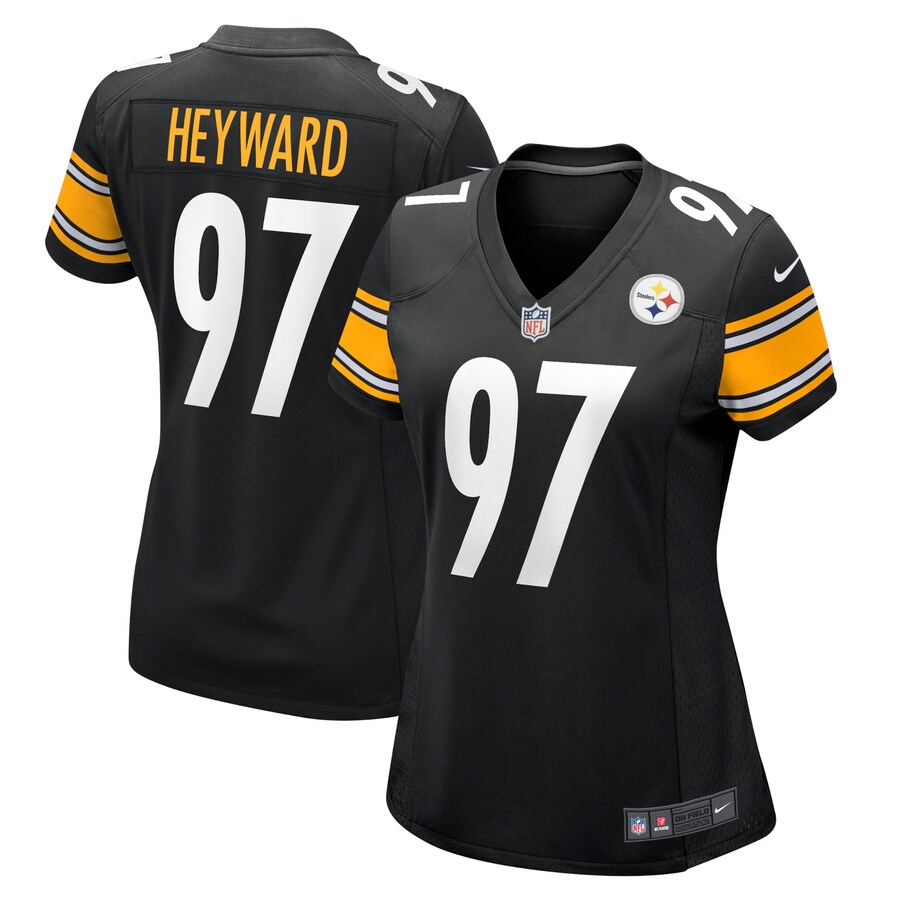 Women's - Pittsburgh Steelers Nike Home Game Black - Cameron Heyward Jersey Women's - Pittsburgh Steelers Nike Home Game Black - Cameron Heyward Jersey