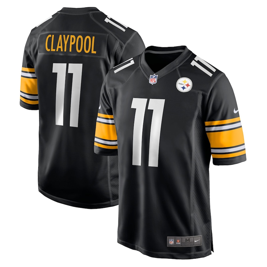 Youth - Pittsburgh Steelers Nike Home Game Black - Chase Claypool Jersey Youth - Pittsburgh Steelers Nike Home Game Black - Chase Claypool Jersey