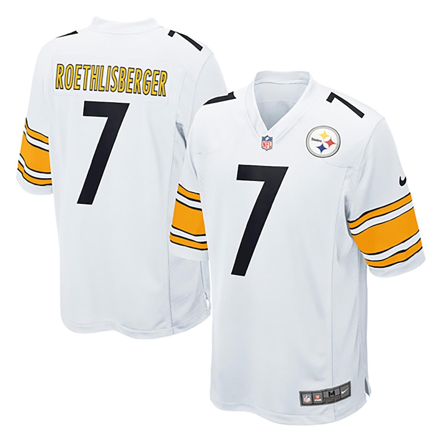 Youth - Pittsburgh Steelers Road Game Ben Roethlisberger Jersey Youth - Pittsburgh Steelers Road Game Ben Roethlisberger Jersey