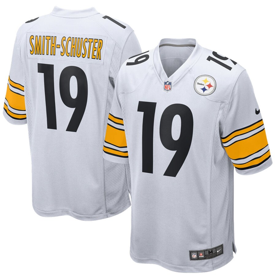 Men's - Pittsburgh Steelers Road Game Ju Ju Smith Schuster Jersey