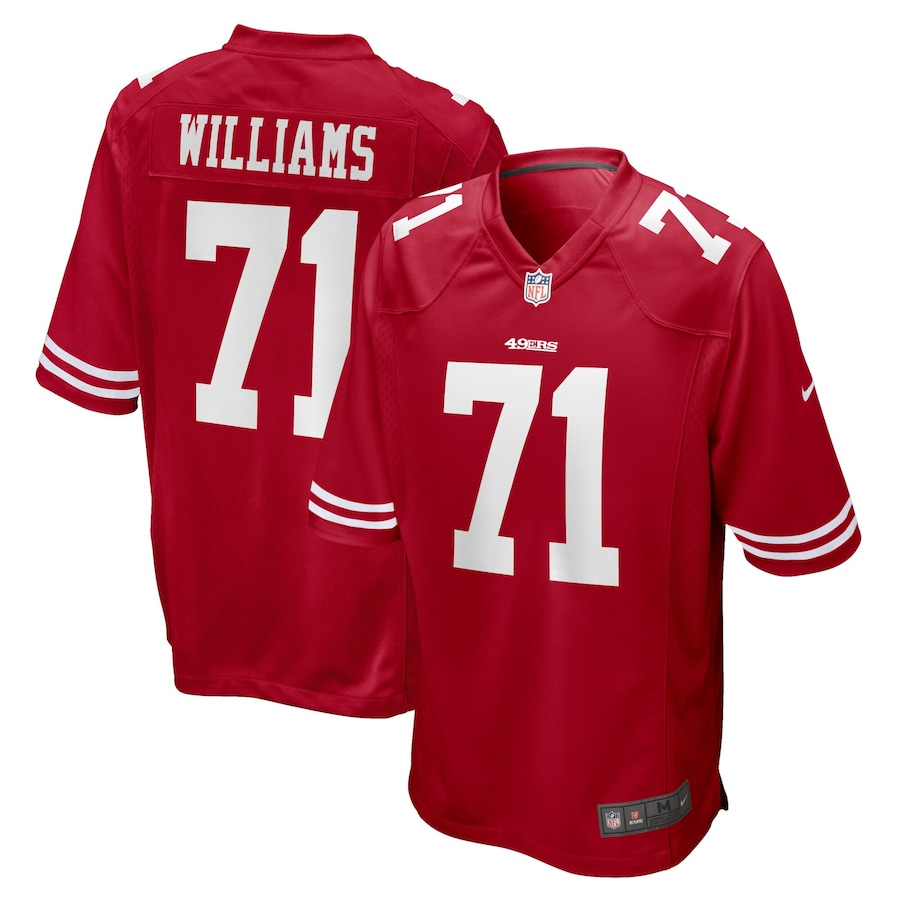 Youth - San Francisco 49ers Nike Home Game Scarlet - Trent Williams Jersey