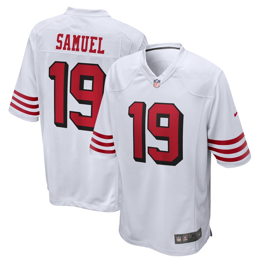 Men's - San Francisco 49ers Nike Secondary Alternate White - Deebo Samuel Jersey