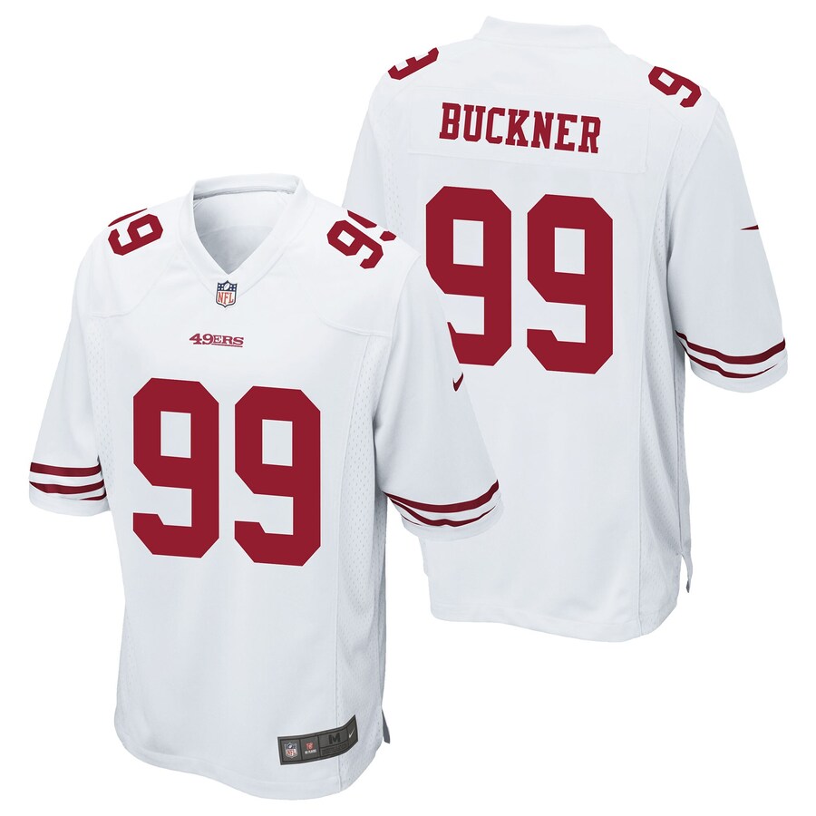 Men's - San Francisco 49ers Road Game DeForest Buckner Jersey Men's - San Francisco 49ers Road Game DeForest Buckner Jersey