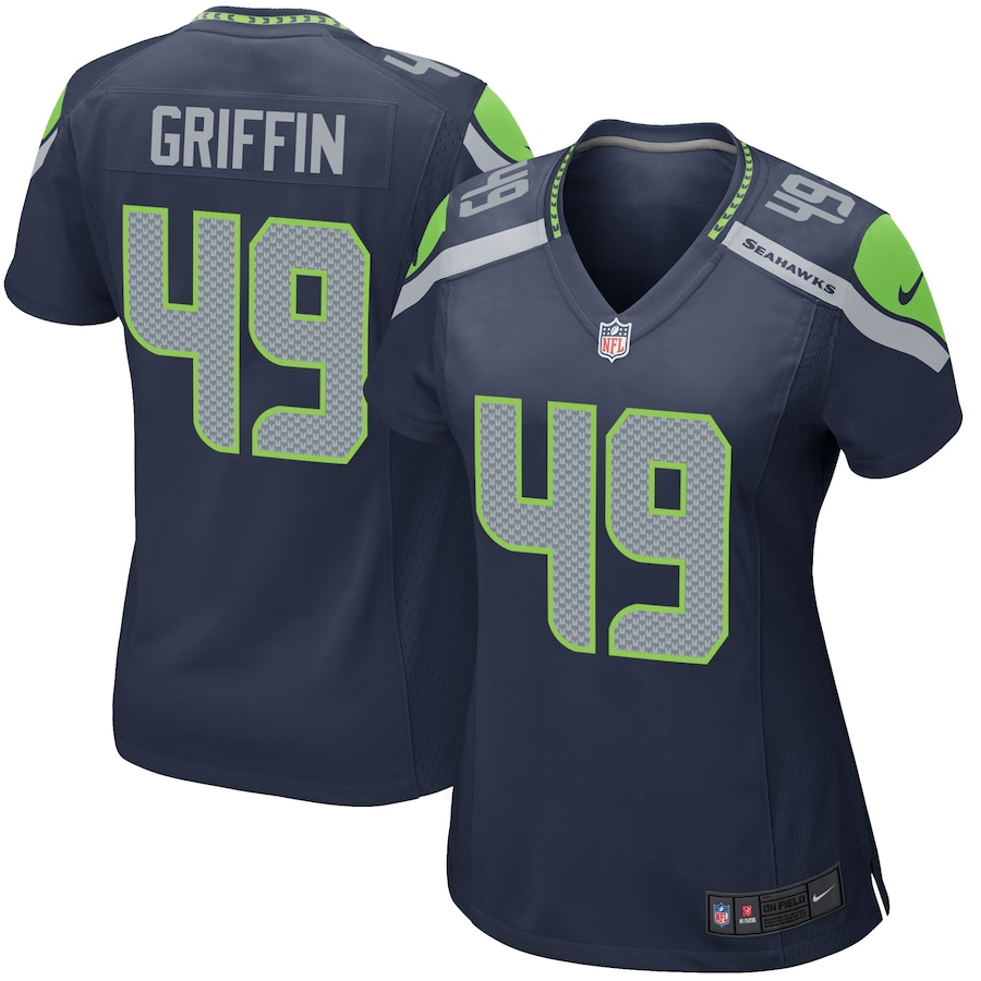 Women's - Seattle Seahawks Home Game Shaquem Griffin -Womens Jersey Women's - Seattle Seahawks Home Game Shaquem Griffin -Womens Jersey