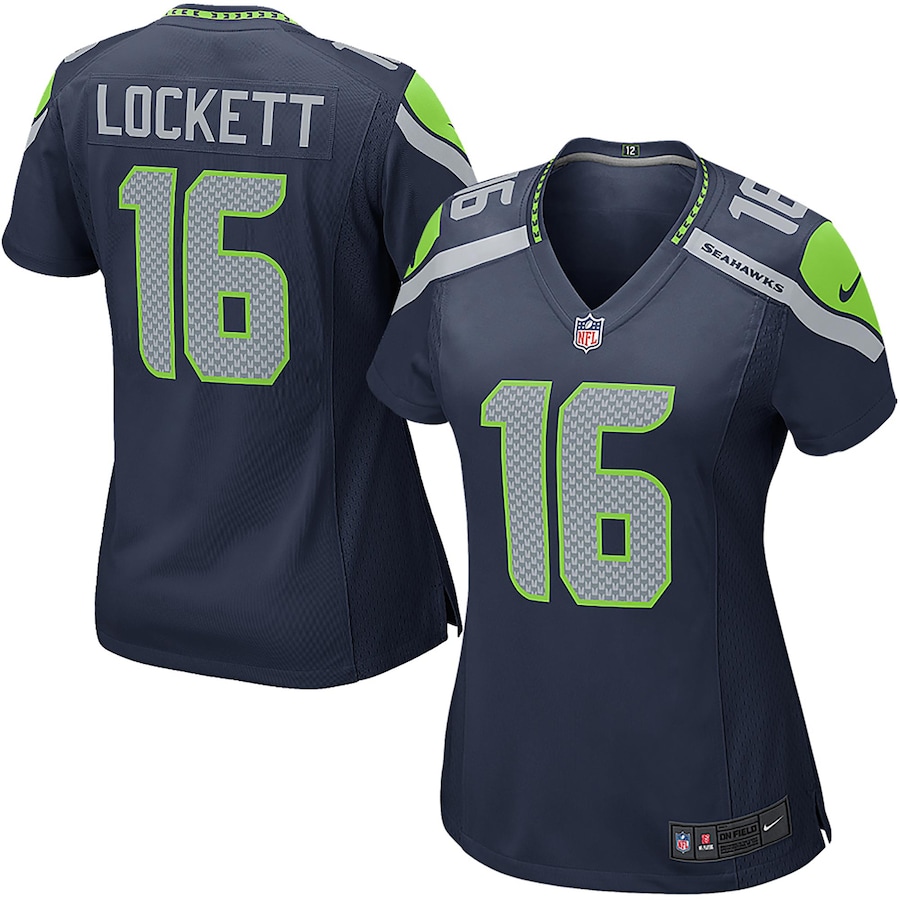 Women's - Seattle Seahawks Home Game Tyler Lockett Jersey