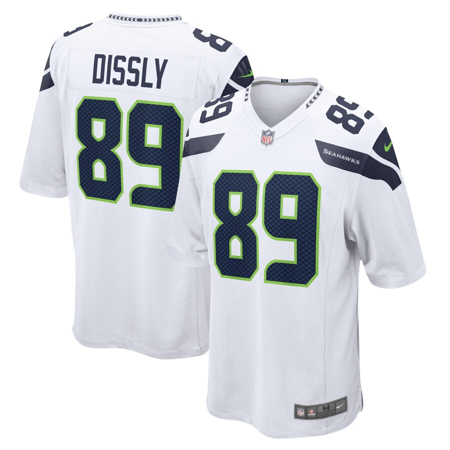 Men's - Seattle Seahawks Nike Road Game White - Will Dissly Jersey Men's - Seattle Seahawks Nike Road Game White - Will Dissly Jersey