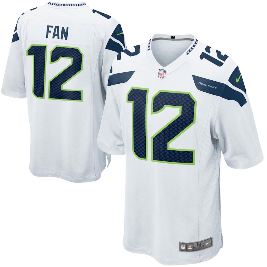 Youth - Seattle Seahawks Road Game Fan 12 Jersey