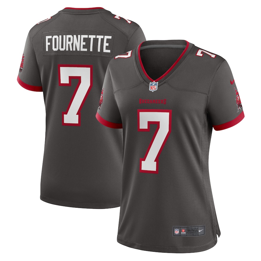 Women's - Tampa Bay Buccaneers Nike Alternate Game Pewter - Leonard Fournette Jersey