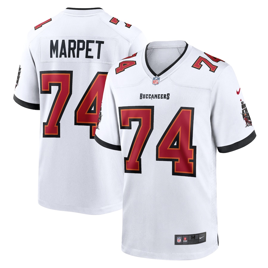 Youth - Tampa Bay Buccaneers Nike Game Road White - Ali Marpet Jersey Youth - Tampa Bay Buccaneers Nike Game Road White - Ali Marpet Jersey