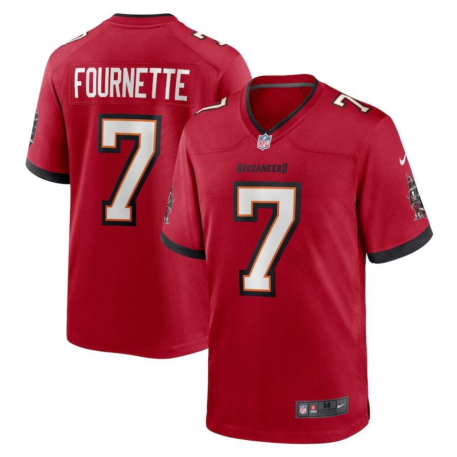 Men's - Tampa Bay Buccaneers Nike Game Team Colour Gym Red - Leonard Fournette Jersey Men's - Tampa Bay Buccaneers Nike Game Team Colour Gym Red - Leonard Fournette Jersey