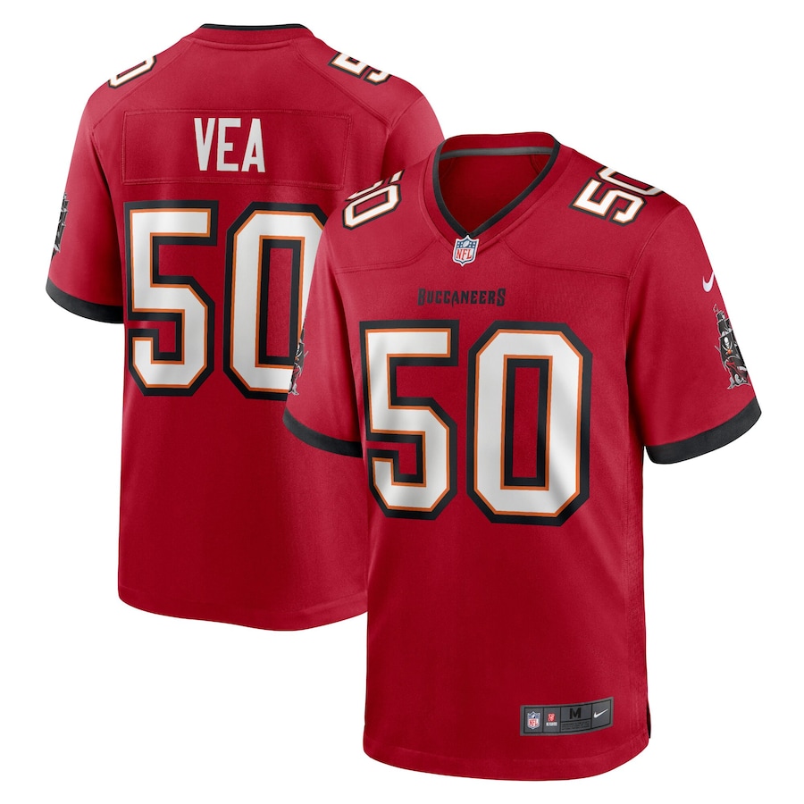 Youth - Tampa Bay Buccaneers Nike Home Game Red - Vita Vea Jersey Youth - Tampa Bay Buccaneers Nike Home Game Red - Vita Vea Jersey