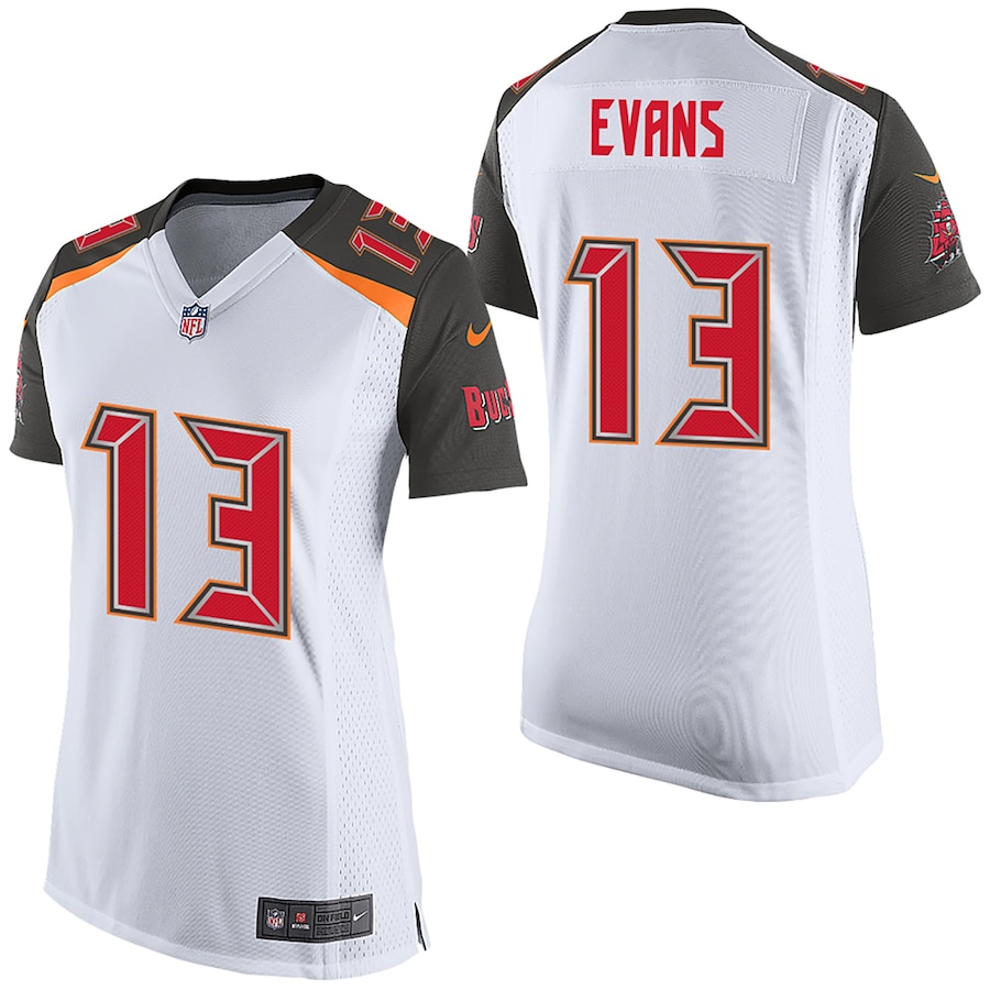 Women's - Tampa Bay Buccaneers Road Game Mike Evans Jersey