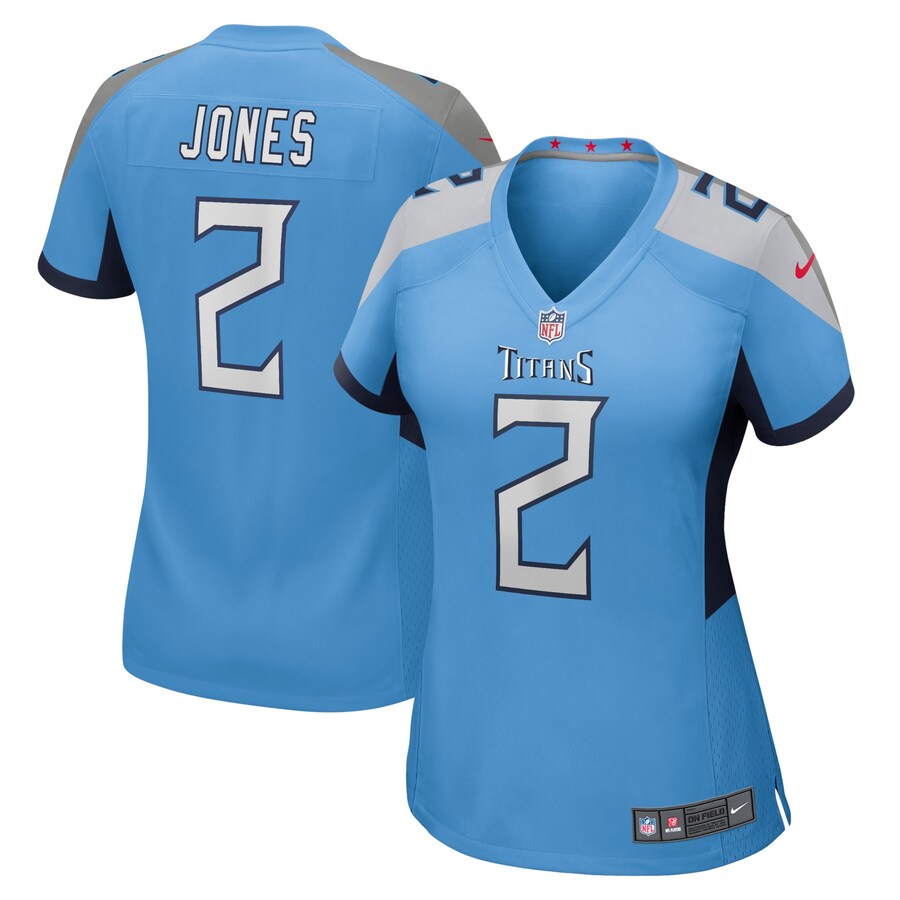 Women's - Tennessee Titans Nike Game Alternate Light Blue - Julio Jones Jersey